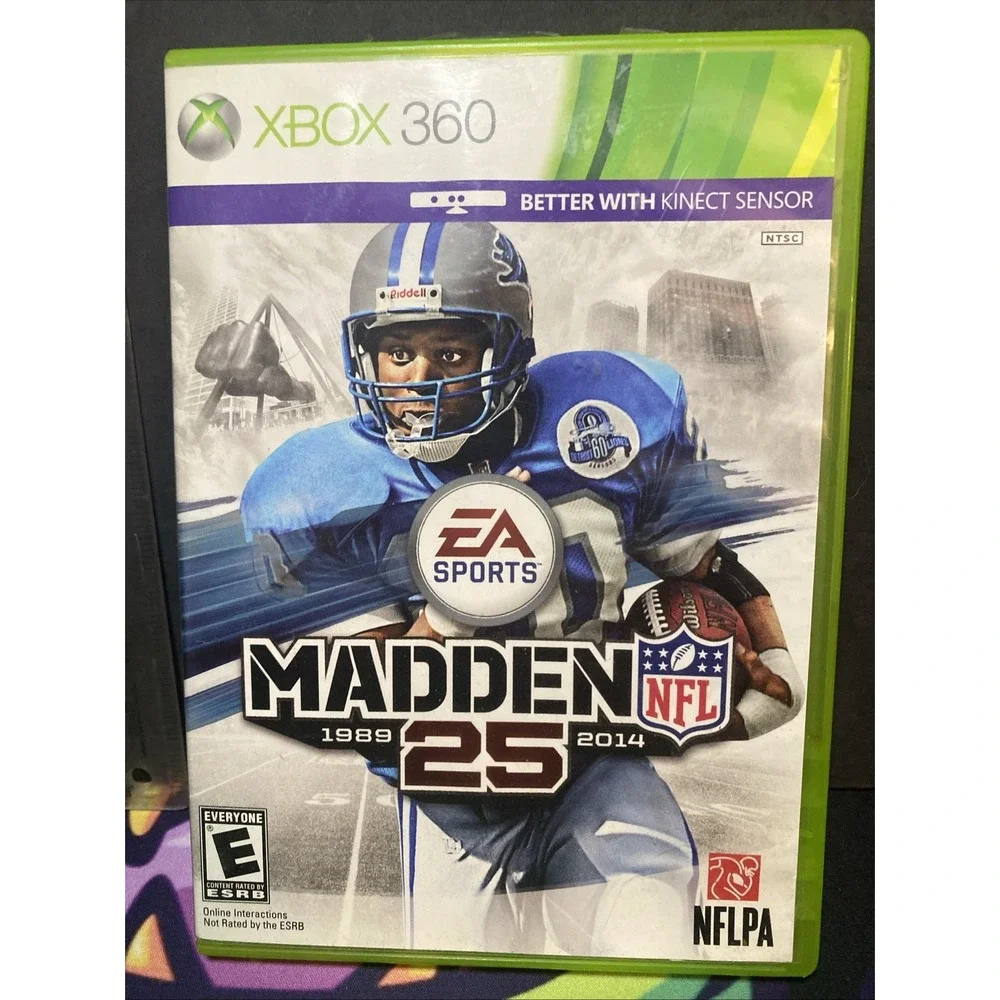 Xbox 360 Game MADDEN 25 (1989 - 2014) PAL No Manual